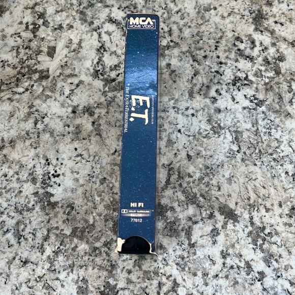 E.T. The Extra Terrestrial 1982 A Steven Spielberg Film VHS 1988 Universal Seal - Picture 5 of 7